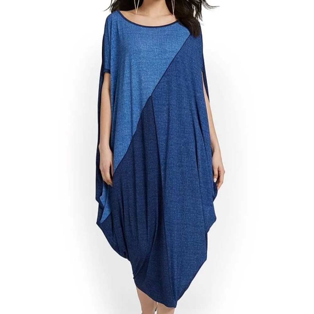 NY&CO Woman’s Knit Spliced Kaftan Maxi Dress 👗,New without Tag,Never dress up.